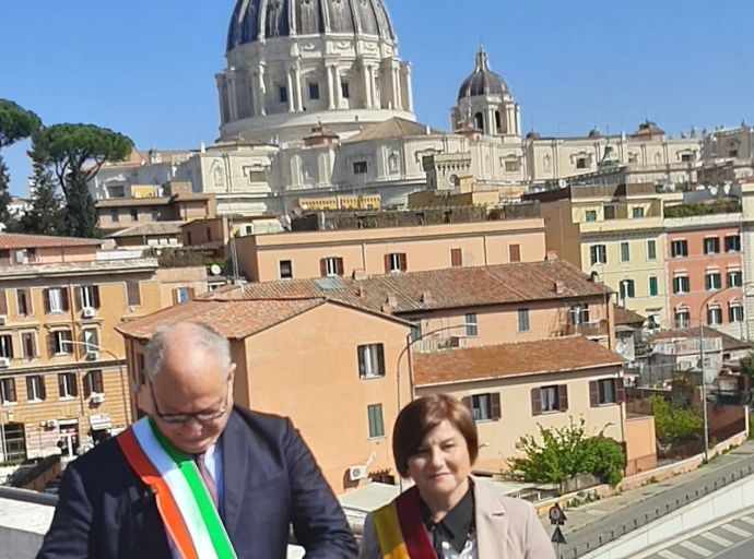 Inaugurata la Passeggiata del Gelsomino e via della Stazione Vaticana: un nuovo volto per il territorio
